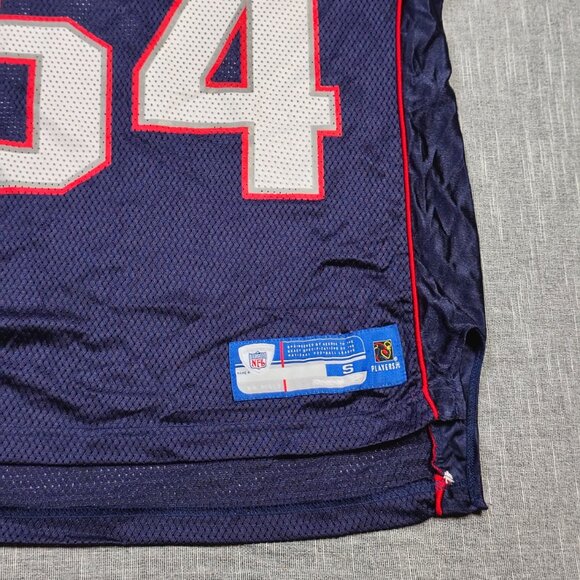 VINTAGE Teddy Bruschi New England Patriots Reebok On Field Jersey Size Small - Picture 8 of 15